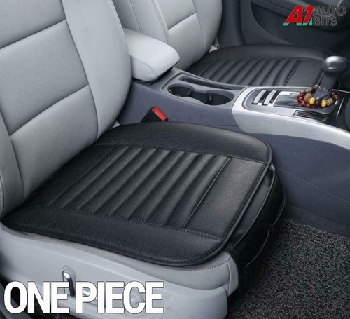 Comfy black leather seat - comfy, pu