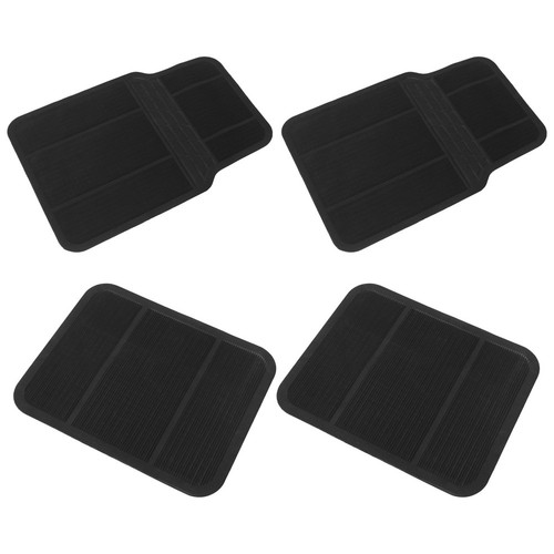 Waterproof black pvc - black, foot