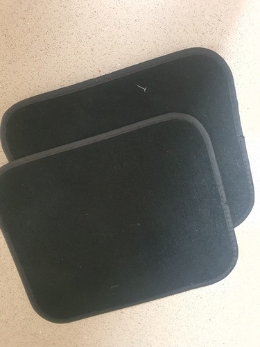 Small car matts - 2x, floor
